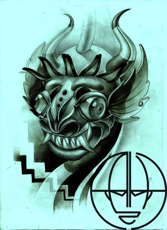 MASCARA DE DIABLADA ALAINHEAD HEAD - Artelista.com MASCARA DE DIABLADA ALAINHEAD HEAD - Artelista.com