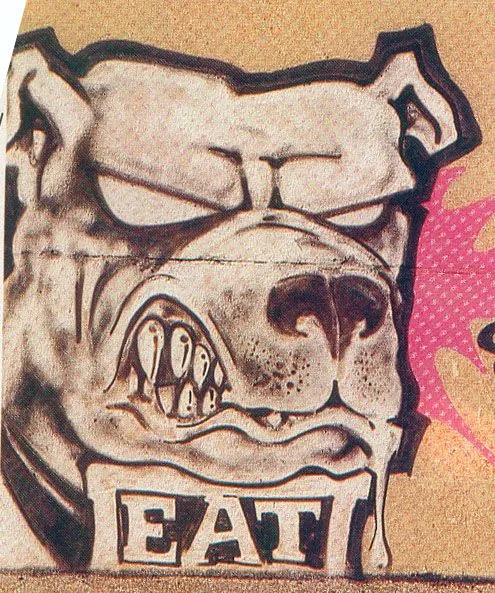 Graffiti de pitbulls - Imagui