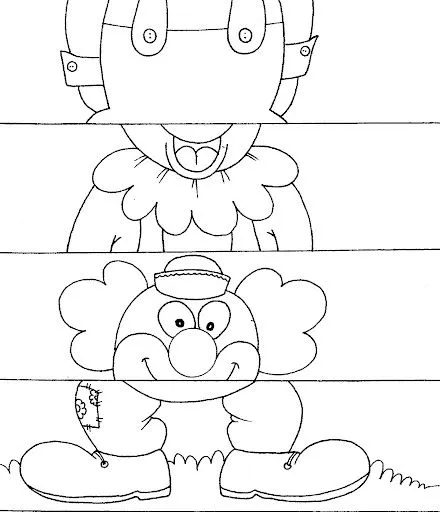 Rompecabezas para imprimir para niños a color - Imagui