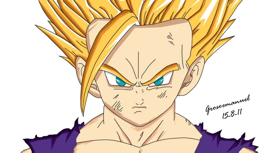 Gohan ssj dibujo - Imagui