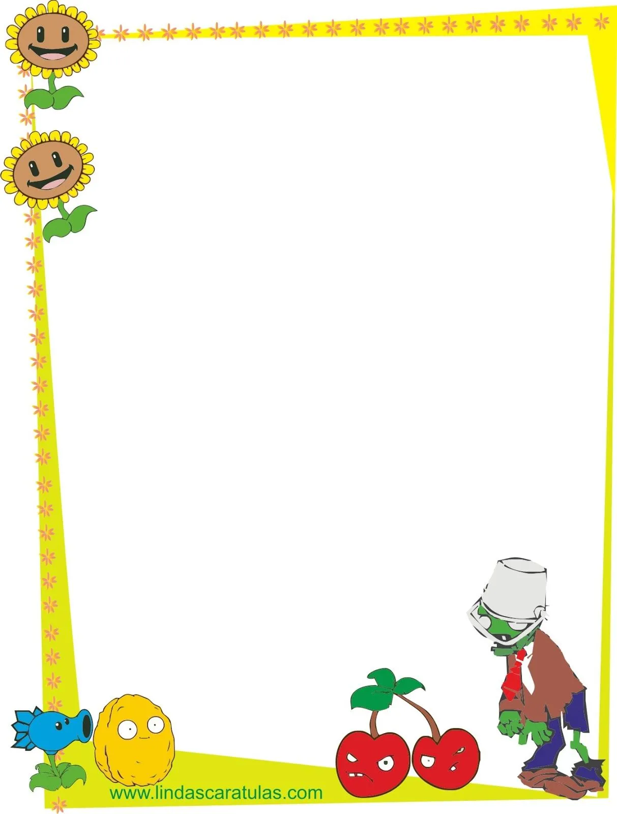 www.lindascaratulas.com: Rompecabezas o puzzle Plantas Vs Zombies www.lindascaratulas.com: Rompecabezas o puzzle Plantas Vs Zombies