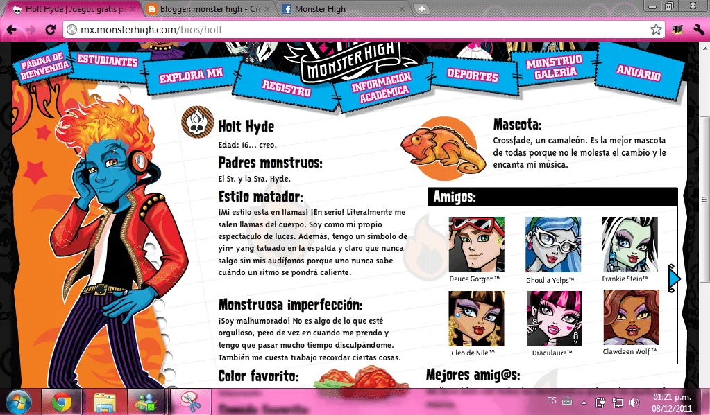 Www.monsterhighlatina.com - Imagui
