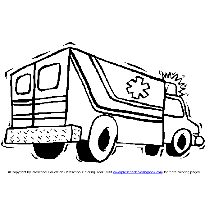 www.preschoolcoloringbook.com / Doctor & Hospital Coloring Page www.preschoolcoloringbook.com / Doctor & Hospital Coloring Page