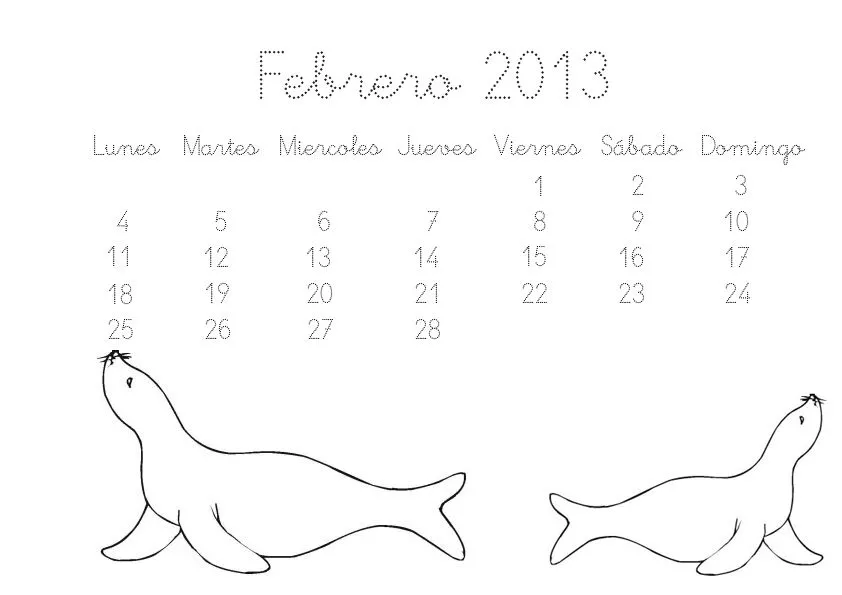 www.sbslanguageresources.com: Calendario para colorear Febrero 2013 www.sbslanguageresources.com: Calendario para colorear Febrero 2013