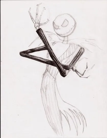 Dibujo de Jack Skeleton - Taringa! Dibujo de Jack Skeleton - Taringa!