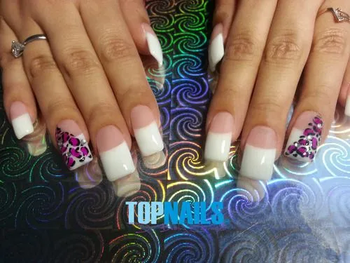 www.topnails.cl — Uñas Acrílicas Francesa decoradas a mano alzada y... www.topnails.cl — Uñas Acrílicas Francesa decoradas a mano alzada y...