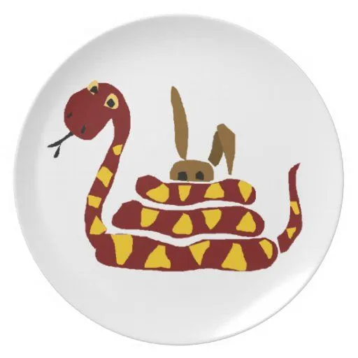 WX- serpiente divertida que exprime el dibujo anim Plato Para ... WX- serpiente divertida que exprime el dibujo anim Plato Para ...