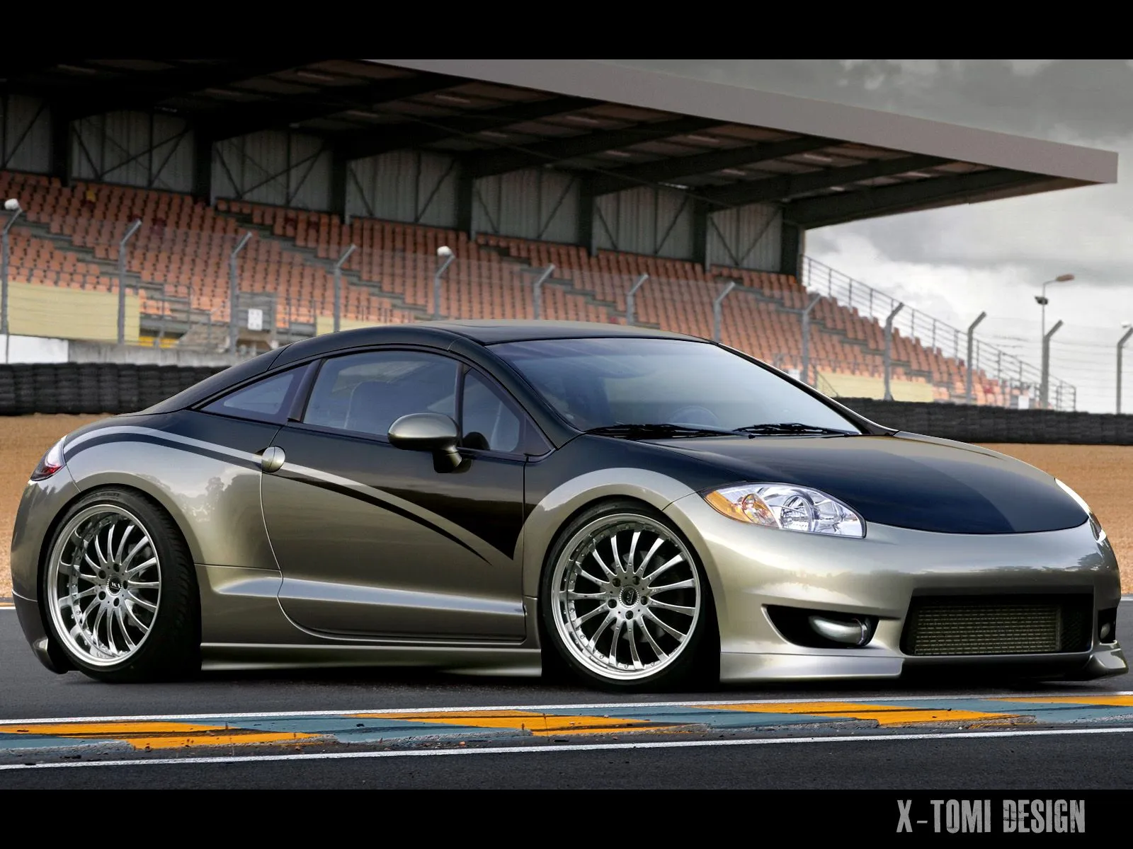 X-Tomi Design: Mitsubishi Eclipse GT Tuning Mag Edition