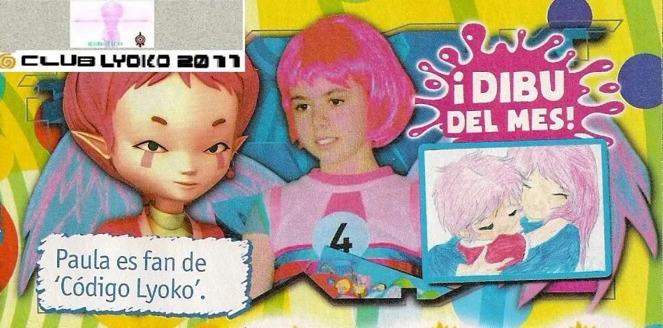 Xanatico Codigo Lyoko: PAULA EN LA REVISTA CLAN Xanatico Codigo Lyoko: PAULA EN LA REVISTA CLAN