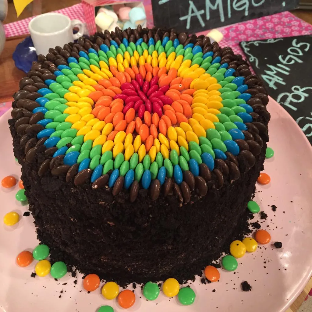 Ximena Sáenz on Twitter: "Torta mil colores en @cocinerosarg ...