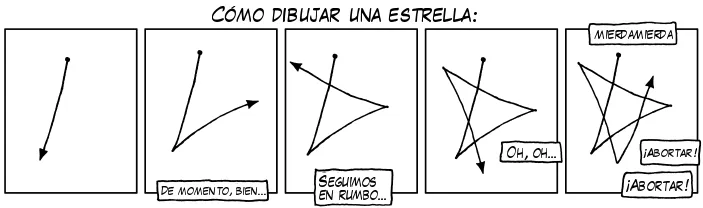 xkcd-es - Dibujar estrellas