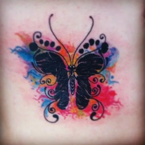 XOCH Thinks, #mariposa #aquarel #tattoo #piesitos #bebe #pies...