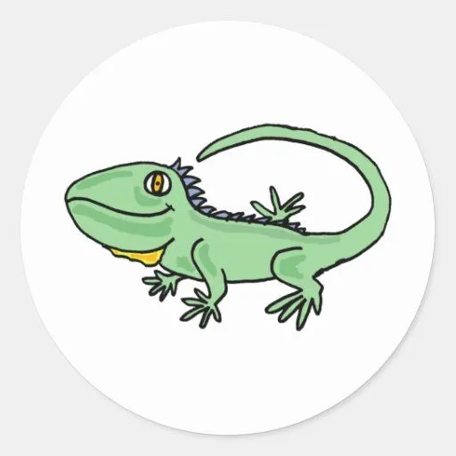 XX dibujo animado divertido de la iguana Etiquetas de Zazzle. XX dibujo animado divertido de la iguana Etiquetas de Zazzle.