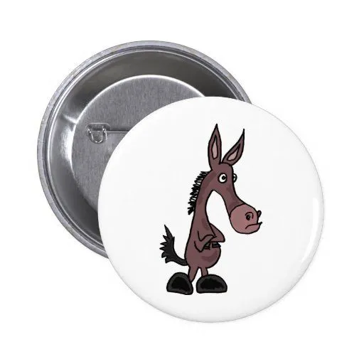 XX mula o dibujo animado obstinada de Donky Pins de Zazzle. XX mula o dibujo animado obstinada de Donky Pins de Zazzle.