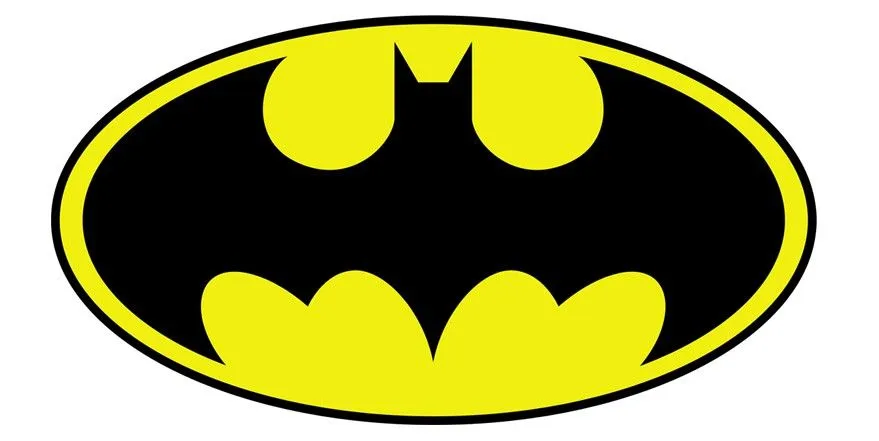 XXL Batman Logo Removable Repositionable Wall Sticker Applique ...