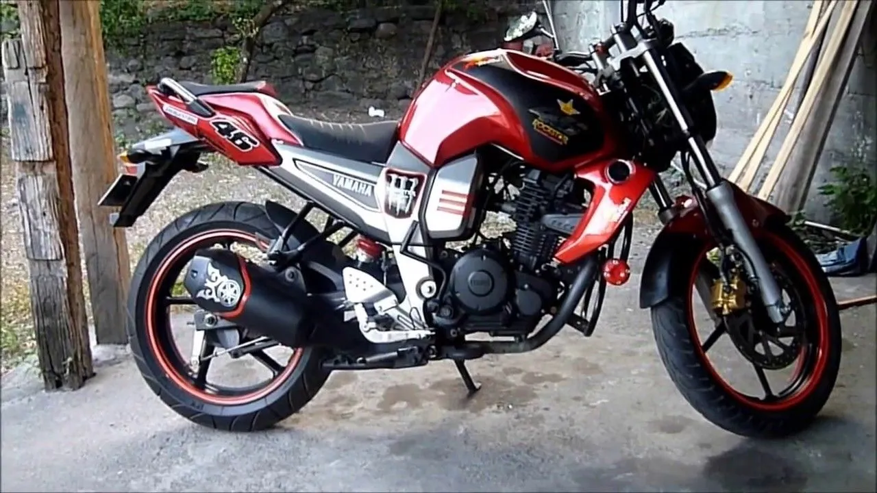 YAMAHA FZ 16 PERSONALIZADA - YouTube