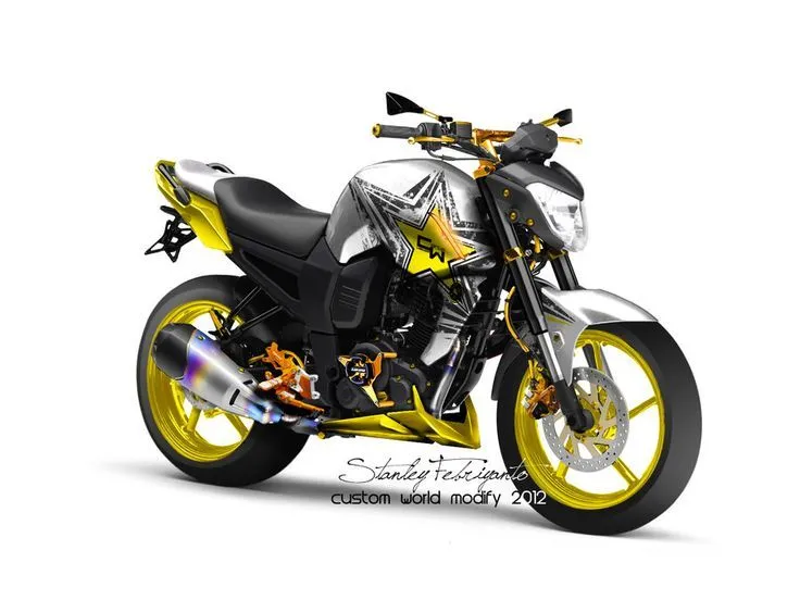 Yamaha FZ16 /Byson Digital Tuning Concept | Motos | Pinterest ... Yamaha FZ16 /Byson Digital Tuning Concept | Motos | Pinterest ...
