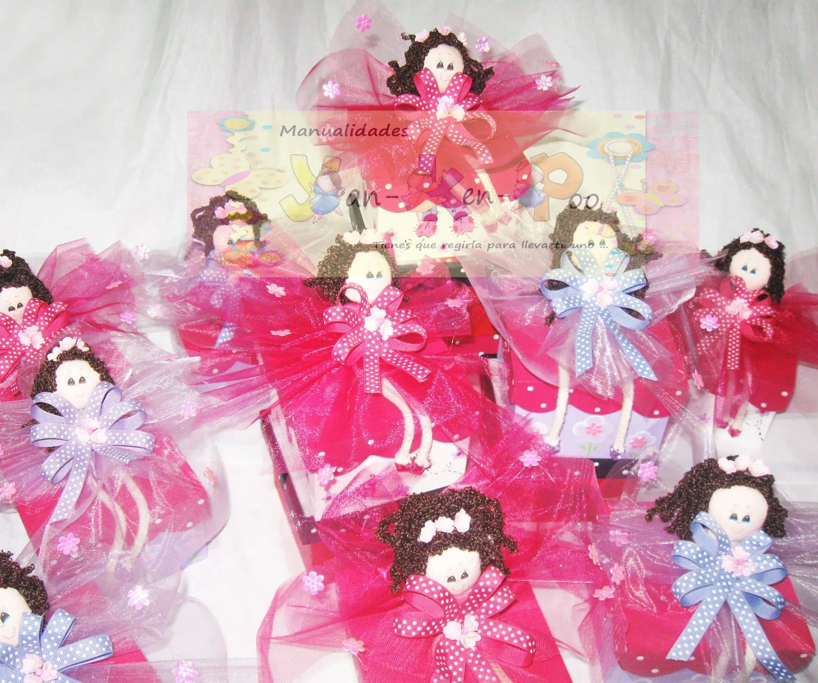 Yan-Ken-Poo-Manualidades: Hadas de Tul