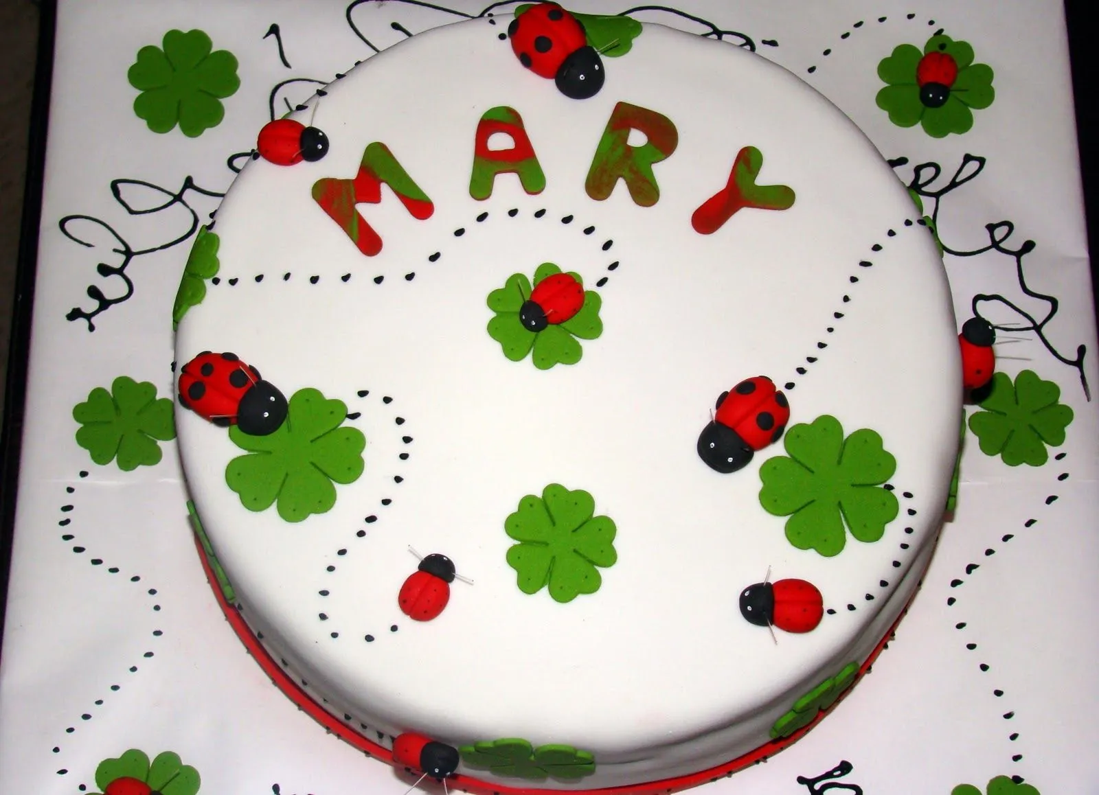 Yani Tortas: Torta "Vaquitas de San Antonio" "Mary"