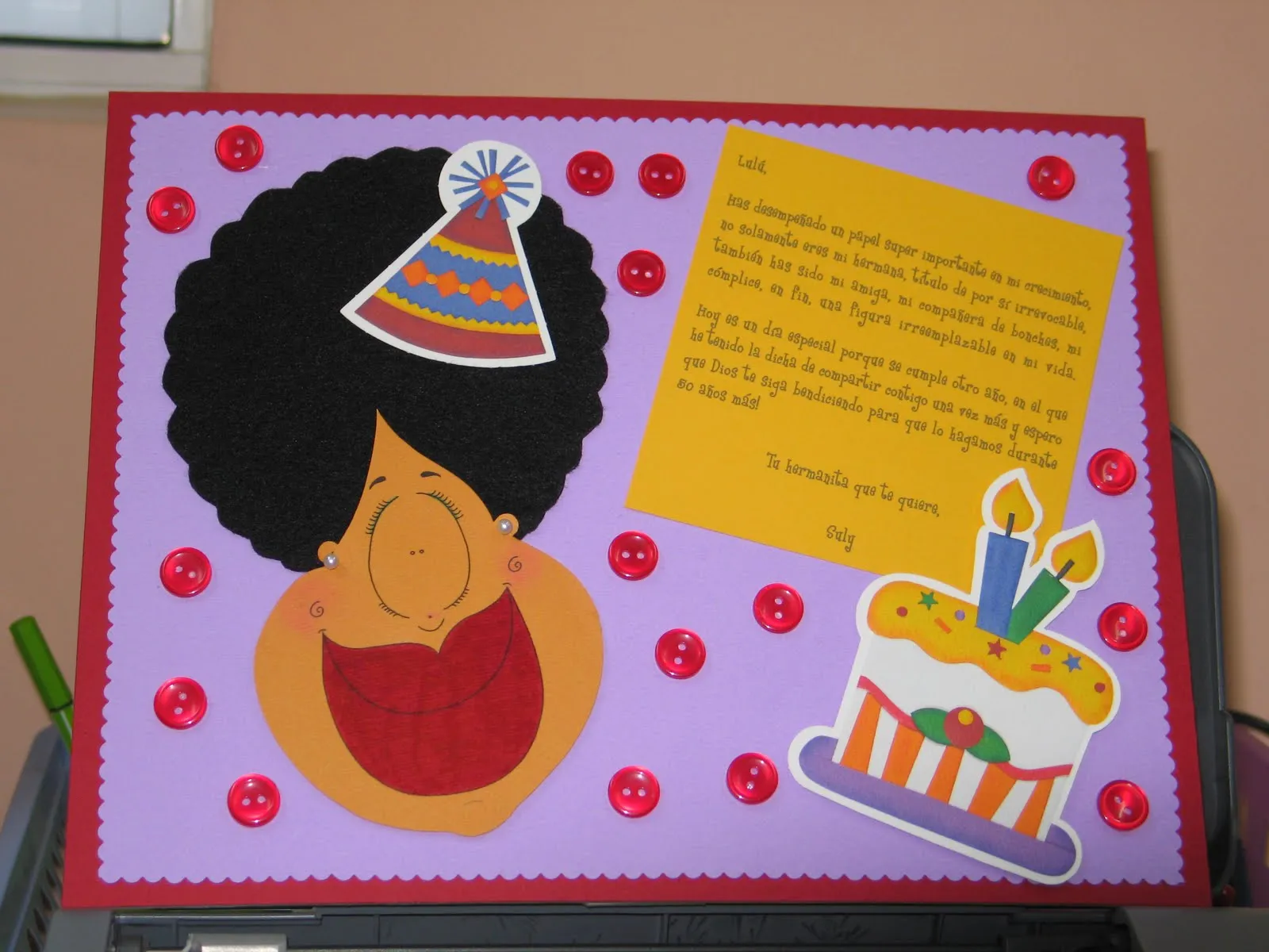 Yaritza Madera Creaciones: Tarjetas de Cumpleaños! Yaritza Madera Creaciones: Tarjetas de Cumpleaños!