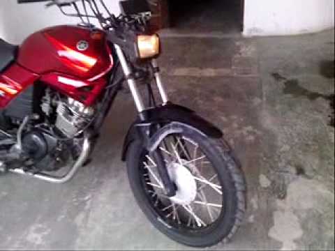 ybr 125 tuning-frente modificada - YouTube