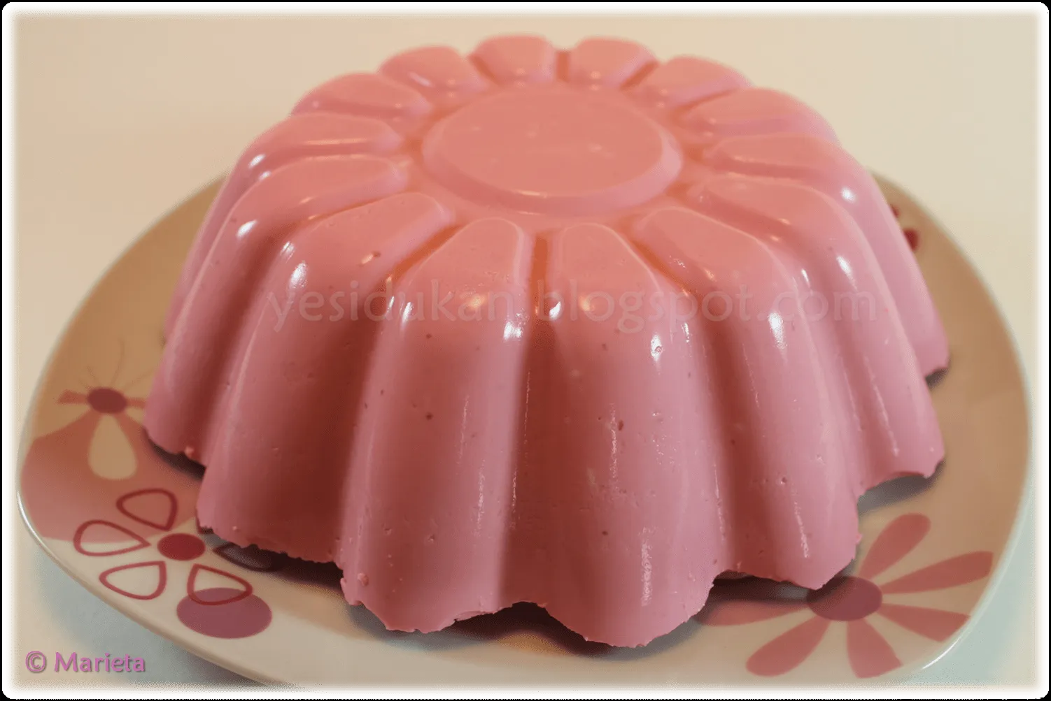 Yes, I Du-kan!: Bizcocho Dukan con crema de gelatina Yes, I Du-kan!: Bizcocho Dukan con crema de gelatina