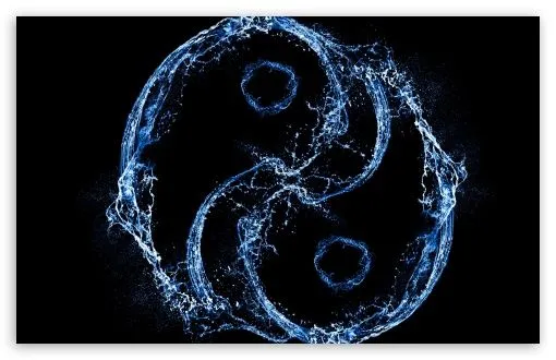Yin Yang HD desktop wallpaper : Fullscreen