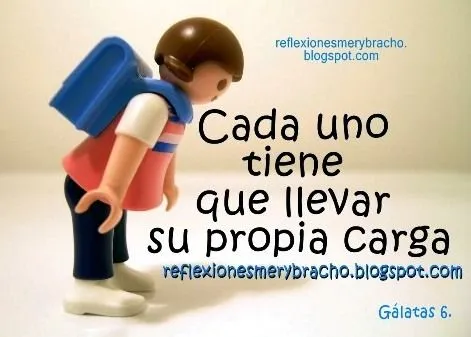 TODO lo hago Yo. No es justo que la responsabilidad caiga sobre ...