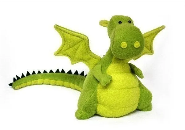 Yoki El Dragon Patrón de juguete para coser PDF by DIYFluffies Yoki El Dragon Patrón de juguete para coser PDF by DIYFluffies