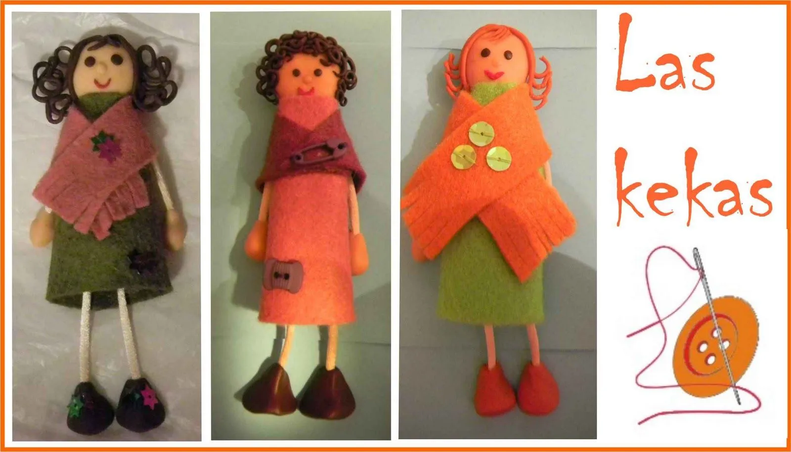 YOLOKOSO: Las kekas. Muñecas en fimo y fieltro YOLOKOSO: Las kekas. Muñecas en fimo y fieltro