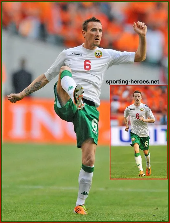 Yordan MINEV - 2014 World Cup Qualifying matches. - Bulgaria Yordan MINEV - 2014 World Cup Qualifying matches. - Bulgaria