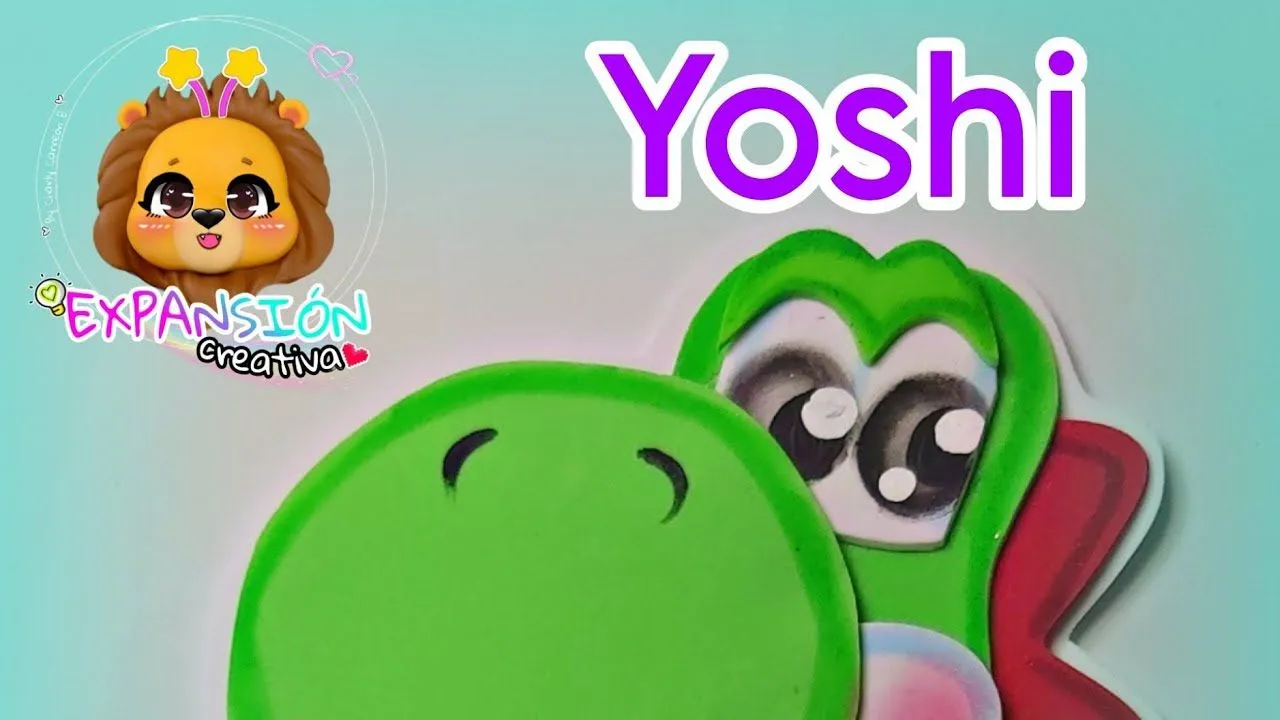 YOSHI APLIQUE EN FOAMY #foamy #mariobros - YouTube YOSHI APLIQUE EN FOAMY #foamy #mariobros - YouTube