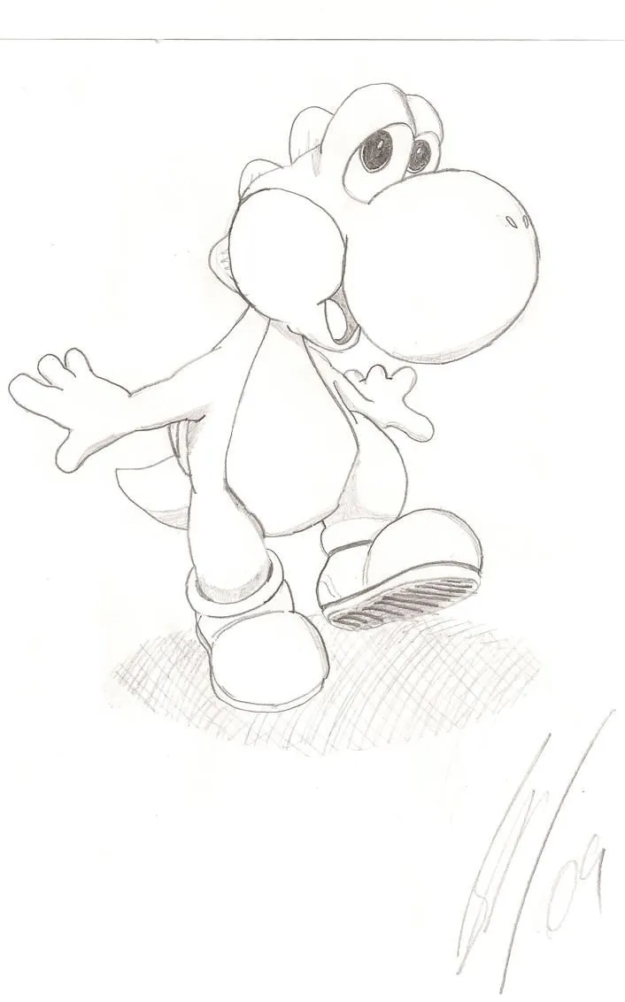 Yoshi para colorear - Dibujos para colorear - IMAGIXS Yoshi para colorear - Dibujos para colorear - IMAGIXS
