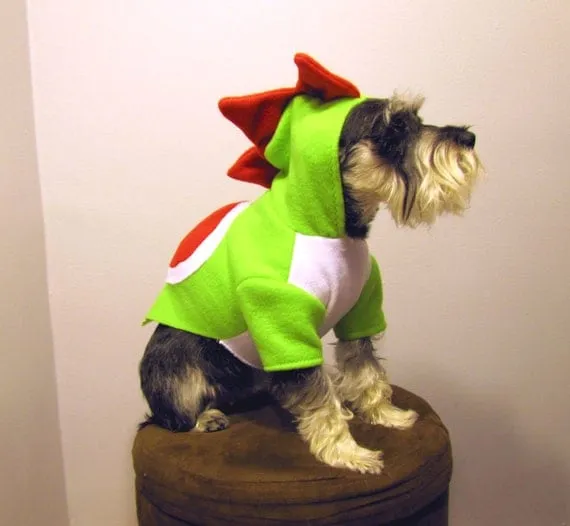 Yoshi Nintendo Super Mario Bros dinosaurio disfraz por playfulpup