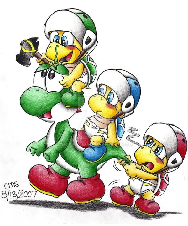 Yoshi the BabySitter01 by cmsimeon589 on DeviantArt