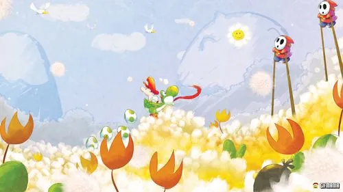 Yoshi - Yoshi fondo de pantalla (15744698) - fanpop