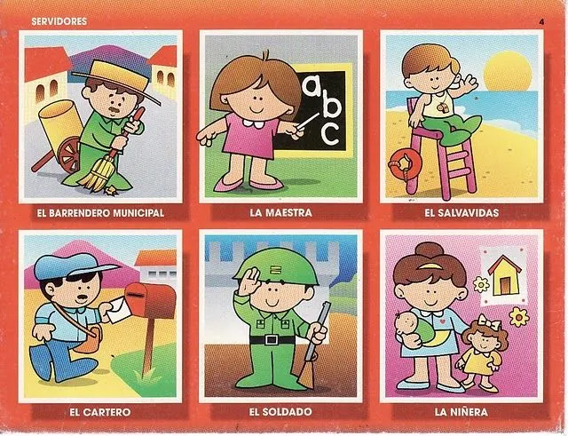 Imagenes infantiles de oficios y profesiones - Imagui