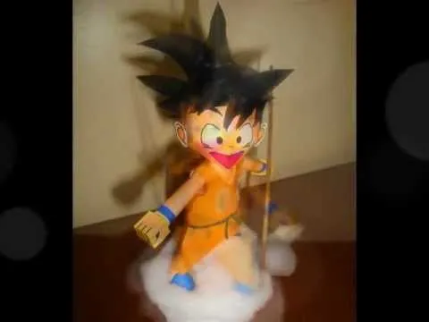 Young Son Goku Papercraft Model, with music video.wmv - YouTube Young Son Goku Papercraft Model, with music video.wmv - YouTube