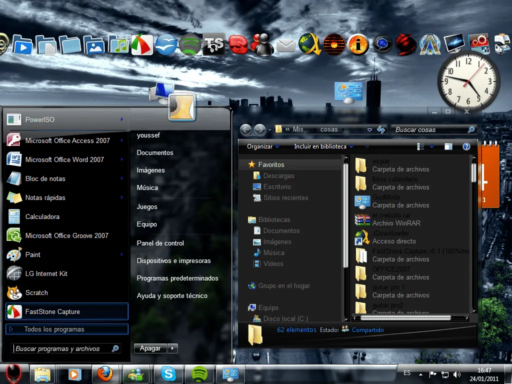 Youssef el Mzouri: TEMAS PARA WIN 7