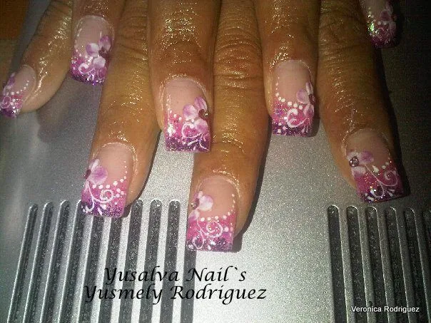 YUSALVA NAIL: CURSO PRACTICO ALTO RELIEVE; FLORES EN 3D ...