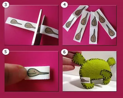 Zapaburu: Cómo hacer etiquetas de tela para tus creaciones Zapaburu: Cómo hacer etiquetas de tela para tus creaciones