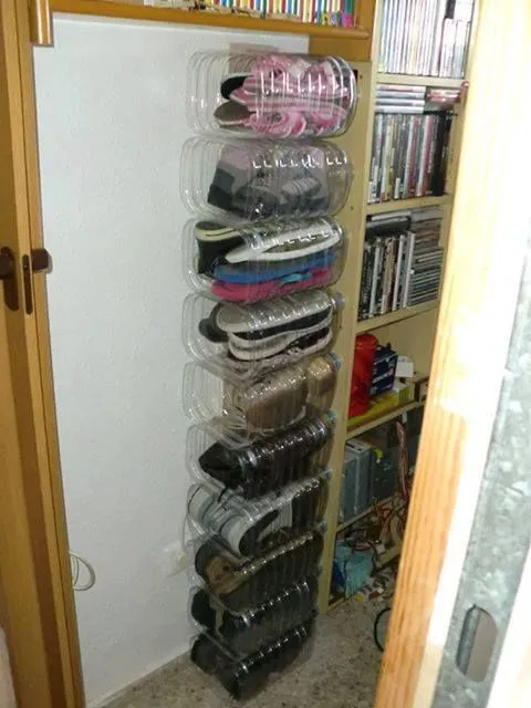 Como hacer una zapatera facil - Imagui