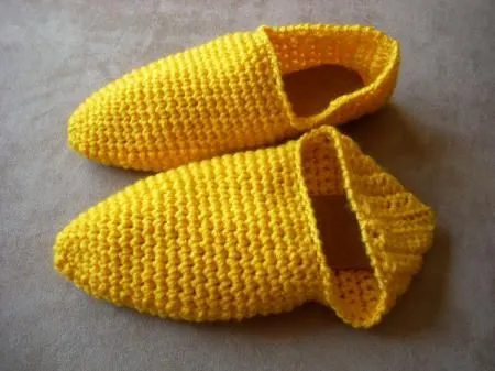 zapatillas - babuchas de ganchillo lana,fieltro ganchillo ... zapatillas - babuchas de ganchillo lana,fieltro ganchillo ...