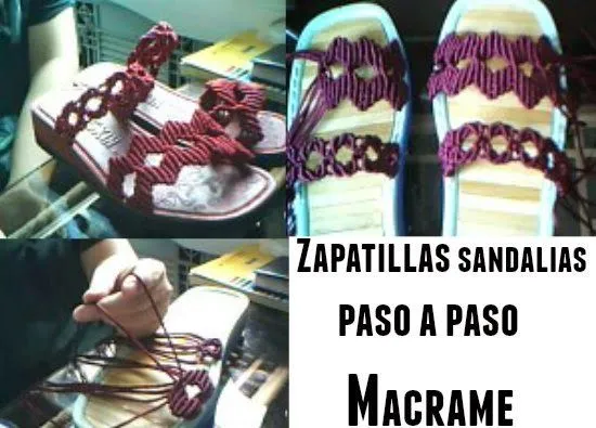 Como Hacer Zapatillas Paso a Paso.Macrame - enrHedando Como Hacer Zapatillas Paso a Paso.Macrame - enrHedando