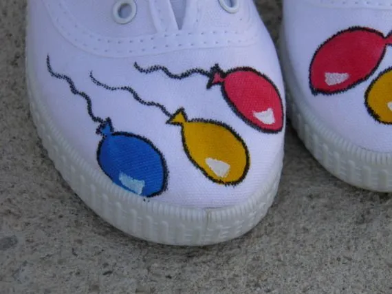 Zapatillas Pintadas a Mano personalizadas, Calzado, Zapatillas ...