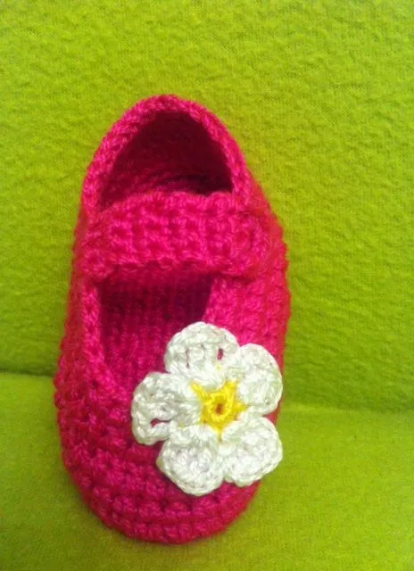 Zapatito de Crochet para Bebé | Amigurumis de Leyva