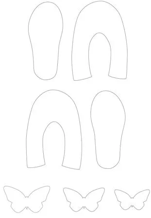 Hacer zapatitos de bebe con fieltro ~ Portal de Manualidades Hacer zapatitos de bebe con fieltro ~ Portal de Manualidades