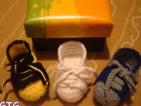 ZAPATITOS PARA BEBE GTG2 - YouTube