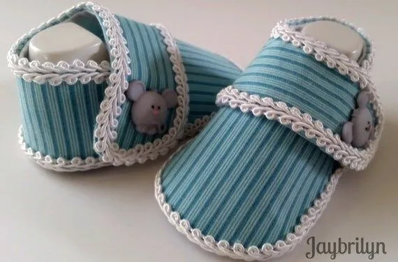 Zapatitos de Bebé Lindos Zapatitos para Bebé por Jaybrilyn en Etsy