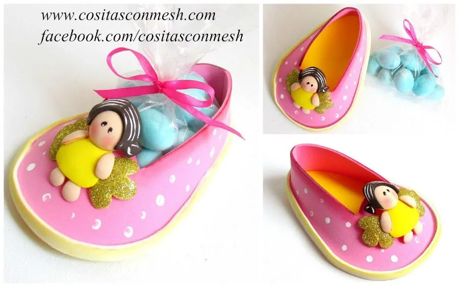 Zapatitos de bebé para regalar en baby shower | Manualidades Zapatitos de bebé para regalar en baby shower | Manualidades